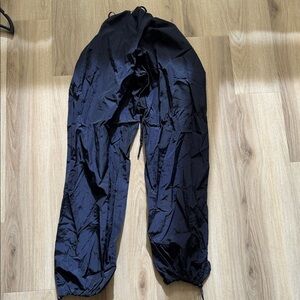 PrettyLittleThing Black Track Pants